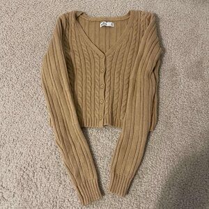Brown Knit Sweater